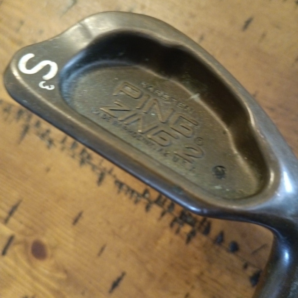 Ping Zing 2 Copper Sand Wedge Black Dot Right Hand Steel Shaft S3